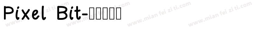 Pixel Bit字体转换